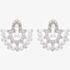 V Jewellery Runa Fan Stud Earrings 3225