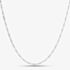 Silver 18 Inch Fine Figaro Chain 8.15.0254