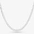 Sterling Silver 22 Inch Diamond-Cut Curb Chain 8.13.1916