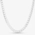 Sterling Silver 22 Inch Flat Square Curb Chain 8.13.4456