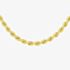 LUXE Silver Gold Plated 18 Inch 5mm Rope Chain 8.12.0134