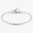 Argentium Silver 7.6 Inch Anchor Chain Bracelet ARG-943030-7.6