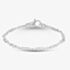 Argentium Silver 7.7 Inch Fancy Chain Bracelet ARG-943025-7.7