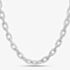 Argentium Silver 18 Inch Textured Link Chain ARG-94302-18