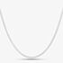 Silver 20 Inch Curb Chain N222