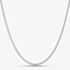 Silver 22 Inch Curb Chain N228