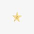 Amulette Gold Plated and Diamond Star Ring Charm CH-002/YGP