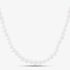 Silver 6-6.5mm Freshwater Pearl 18 Inch Necklace POW6020FW/4