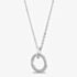 Rosa Lea Open Circle Pave Pendant AE-948226NA-1