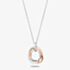 Rosa Lea Triple Intertwined Rings Pendant BJ-PC473CRG0.5