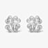 Rosa Lea Filigree Heart Four Leaf Clover Stud Earrings AM-2THB009904