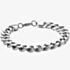 Bourne and Wilde Mens Stainless Steel Chunky Curb Bracelet USS-777SS7.0
