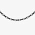 Thomas Henry Black Stainless Steel Square Belcher Link Chain USS-706B2.0