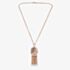 Lola Rose Ladies Bassa Rose Gold Plated Agate Tassel Necklace 1M0181 219000