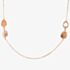 Lola Rose Ladies Bassa Rose Gold Plated Agate Charm Necklace 1M0187 219000