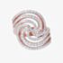 Bronzallure Ladies Altissima Whirls Cubic Zirconia Pave Ring WSBZ00778.WR
