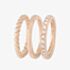 Bronzallure Ladies Purezza Cubic Zirconia Fantasy Ring Set WSBZ00283