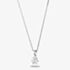 Starbright Silver 6mm Six Claw Cubic Zirconia Pendant E2177P-6M 3A