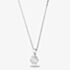 Starbright Silver 8mm Six Claw Cubic Zirconia Pendant E2177P-8M 3A