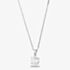 Starbright Silver 8mm Four Claw Cubic Zirconia Pendant E2768P-8M 3A