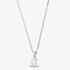 Starbright Silver 6.5mm Cushion-cut Cubic Zirconia Pendant E3858P-6.5x6.5M 3A