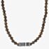 Bourne and Wilde Mens Bronzite Beaded Necklace UR24-01