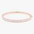 Ted Baker CLEMARA Rose Gold Finish Hinged Crystal Bangle TBJ1567-24-02