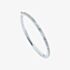 Ted Baker CLAUDIA Slim Silver Tone Crystal Bangle TBJ4062-01-02