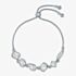 Ted Baker JULIET Silver Tone Plated Multi Cut Crystal Bracelet TBJ4201-01-02