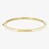 Ted Baker ROLEY Gold Tone Plated White Enamel Bangle TBJ4163-02-08