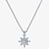 Ted Baker CELSTIA Crystal Star Silver Pendant Necklace TBJ3482-01-02