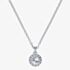 Ted Baker SOLTELL Solitaire Sparkle Silver Tone & Crystal Pendant TBJ3695-01-02