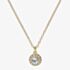 Ted Baker SOLTELL Solitaire Sparkle Gold Tone & Crystal Pendant TBJ3695-02-02