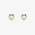 Ted Baker HAN Gold Tone Crystal Heart Stud Earrings TBJ1654-02-02