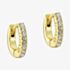 Ted Baker HETTIE Gold Tone Plated Crystal Huggie Hoop Earrings TBJ4161-02-02