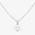 Fleur Kids Sterling Silver Heart Pendant Necklace ANP001304