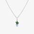 Fleur Kids Sterling Silver & Enamel Cassy the Cactus Necklace THB000304