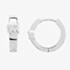 Fleur Kids Sterling Silver Elephant Hoop Earrings AZE047704