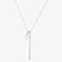 Isabella Verona Silver Bar and Cross Pendant NES-969-1