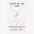 Sentiments Sisters Star Cut-out Pendant 17391
