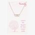 Sentiments Family Triple Intertwined Heart Necklace 16665