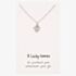 Sentiments Lucky Hamsa Hand Pendant 16196