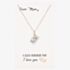 Sentiments Dear Mum I Love you Postcard Pendant 12272
