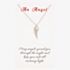 Sentiments An Angel... Openwork Wing Pendant 15351