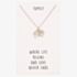 Sentiments Family Tree Two-Tone Pendant 18549A