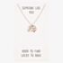 Sentiments Hard To Find Lucky To Have Clover Two-Tone Pendant 18551