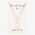 Sentiments Missing Piece Heart and Cutout Pendants 17789S