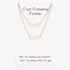 Sentiments True Friendship Forever Matching Infinity Necklaces 29929