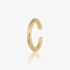 Scream Pretty 18ct Gold Plated Plain Single Ear Cuff Earrings SPECGS172