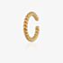 Scream Pretty 18ct Gold Plated Twist Rope Ear Cuff Earrings SPESGS183